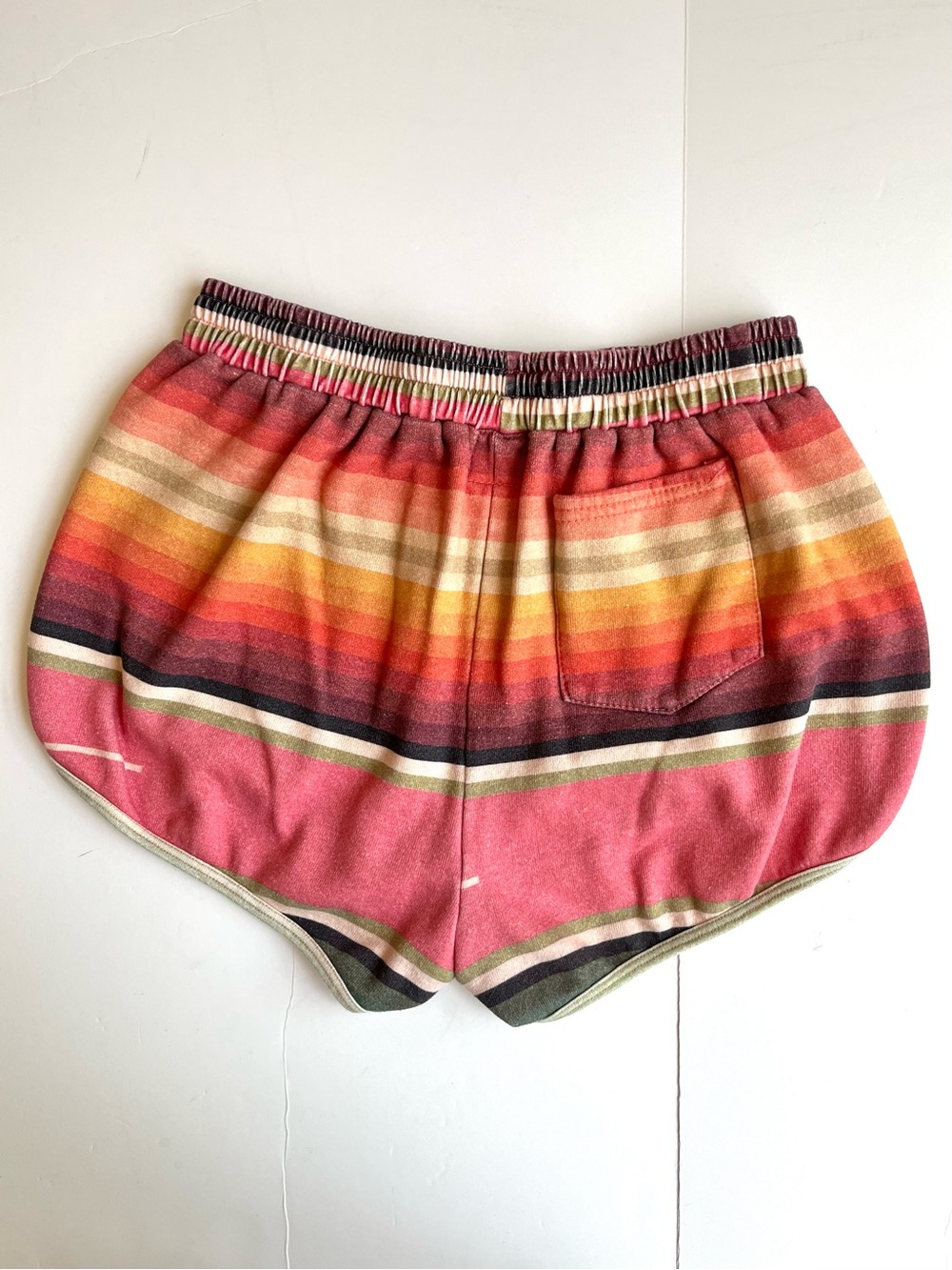 Aviator Nation Tulum Rainbow Jogger Shorts - Picture 2 of 9